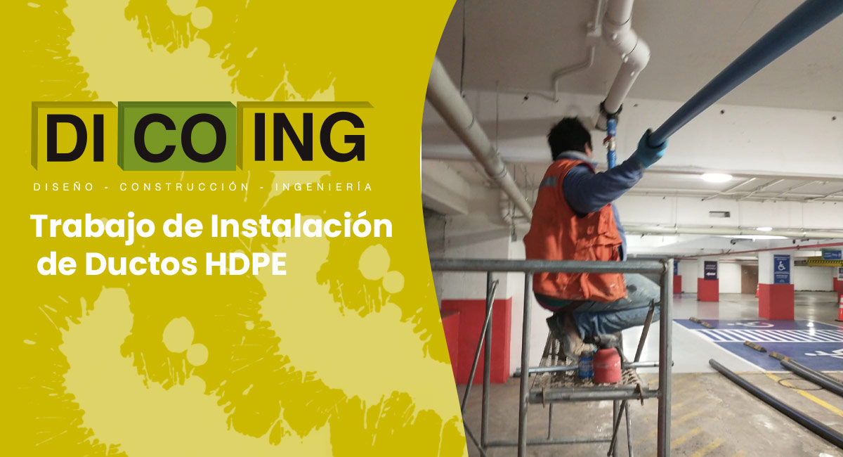 Trabajo de Instalación de Ductos HDPE